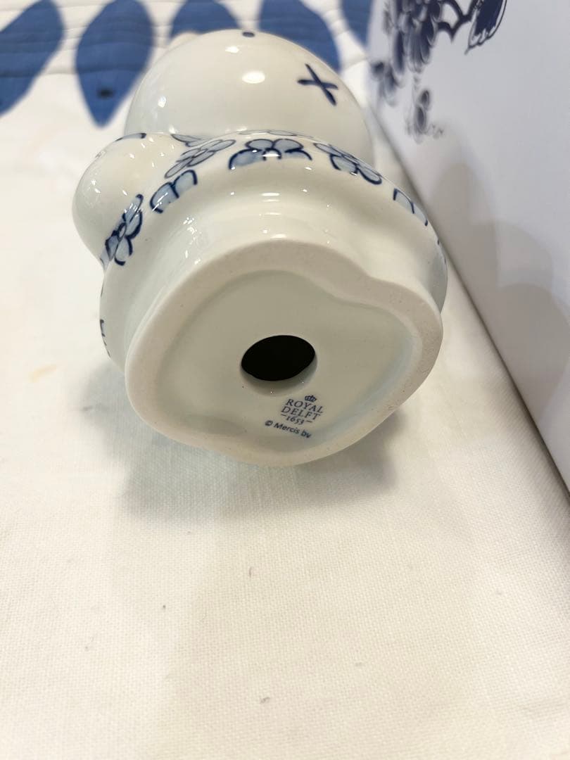 ぽ*こ様 ミッフィー　ロイヤルデルフト　置物　陶器人形　オランダ