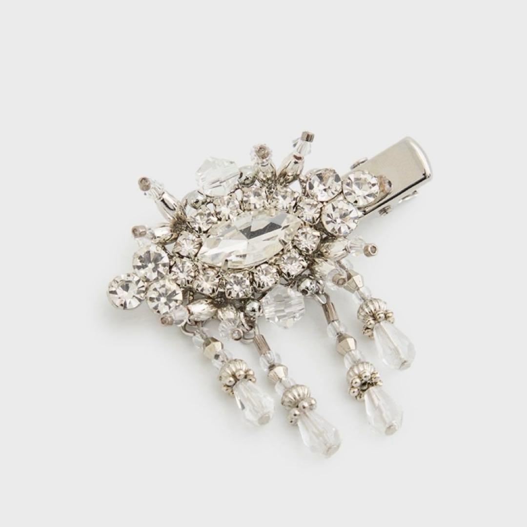 crystal hair clip right タナカダイスケ