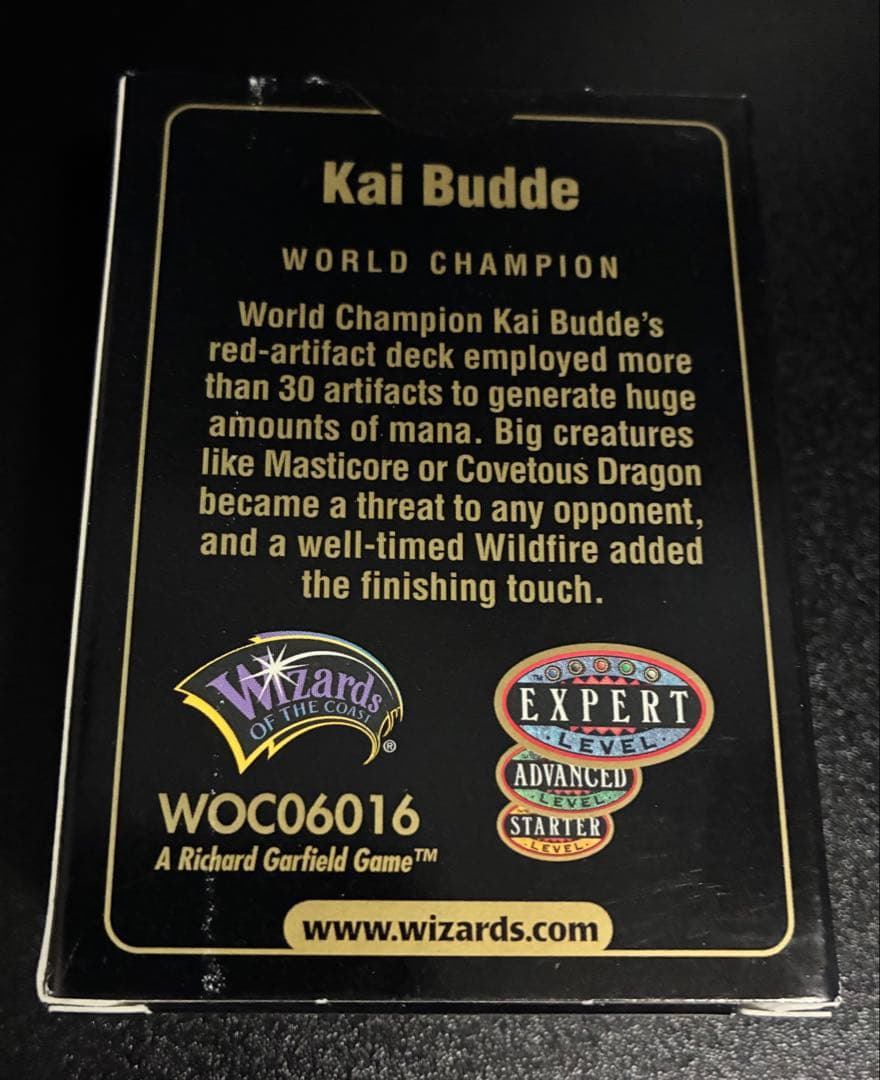 MTG ワールドチャンピオンシップ 1999 Kai Budde