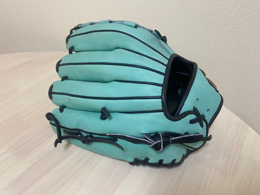 SSK プロエッジ 軟式 投手用グラブ ティファニーブルー、エメラルドグリーン
