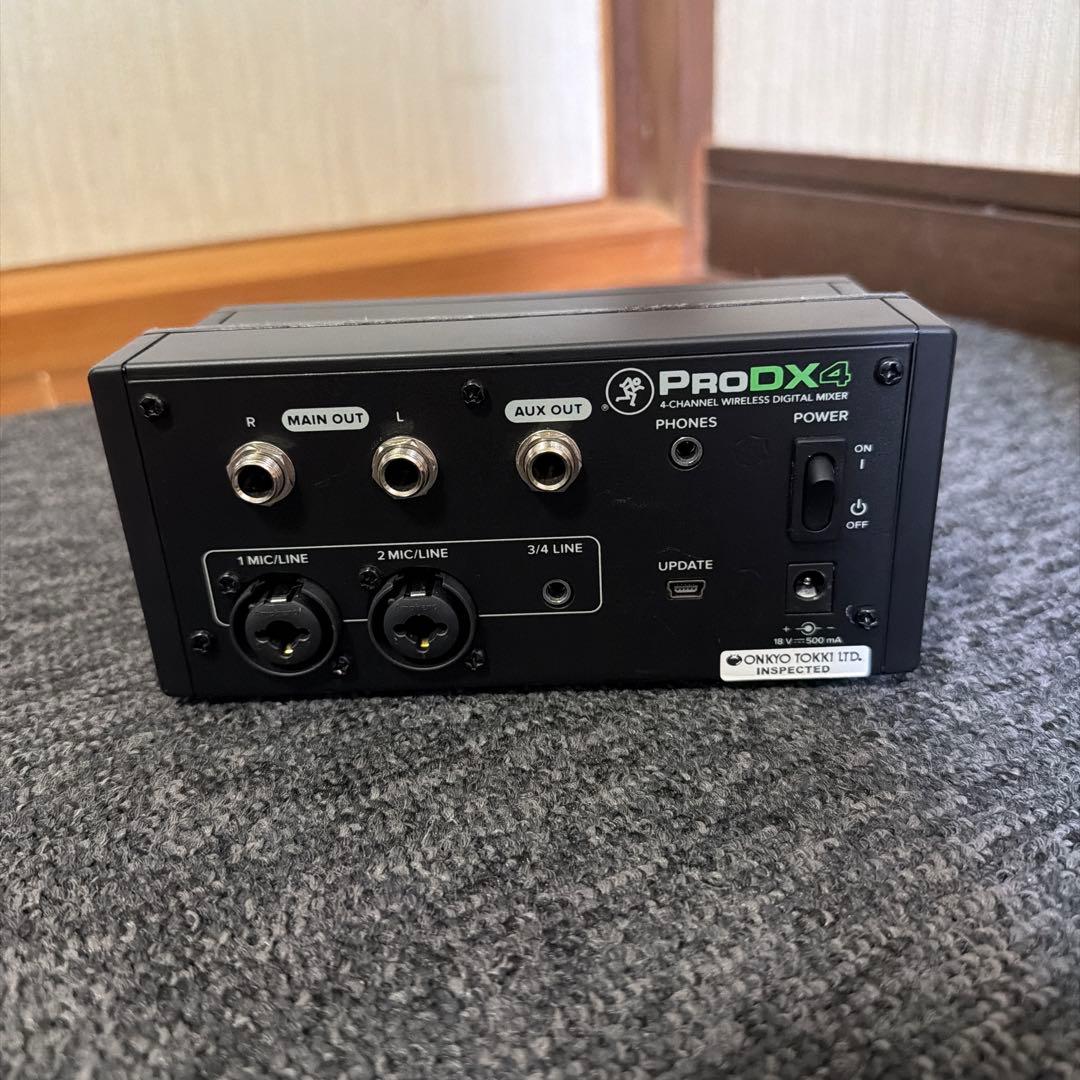 a*o様 MACKIE prodx4 4チャンネルワイヤレスデジタルミキサー