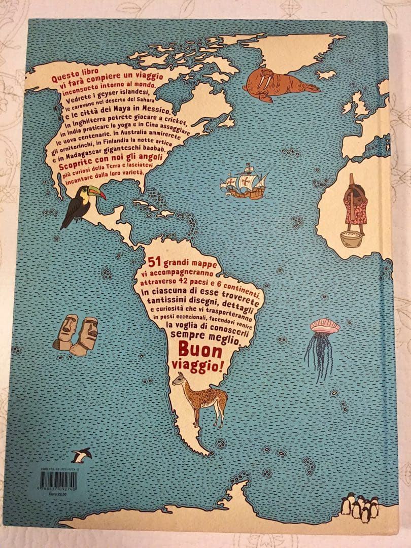 レア！マップス 新 世界図絵 イタリア語！！