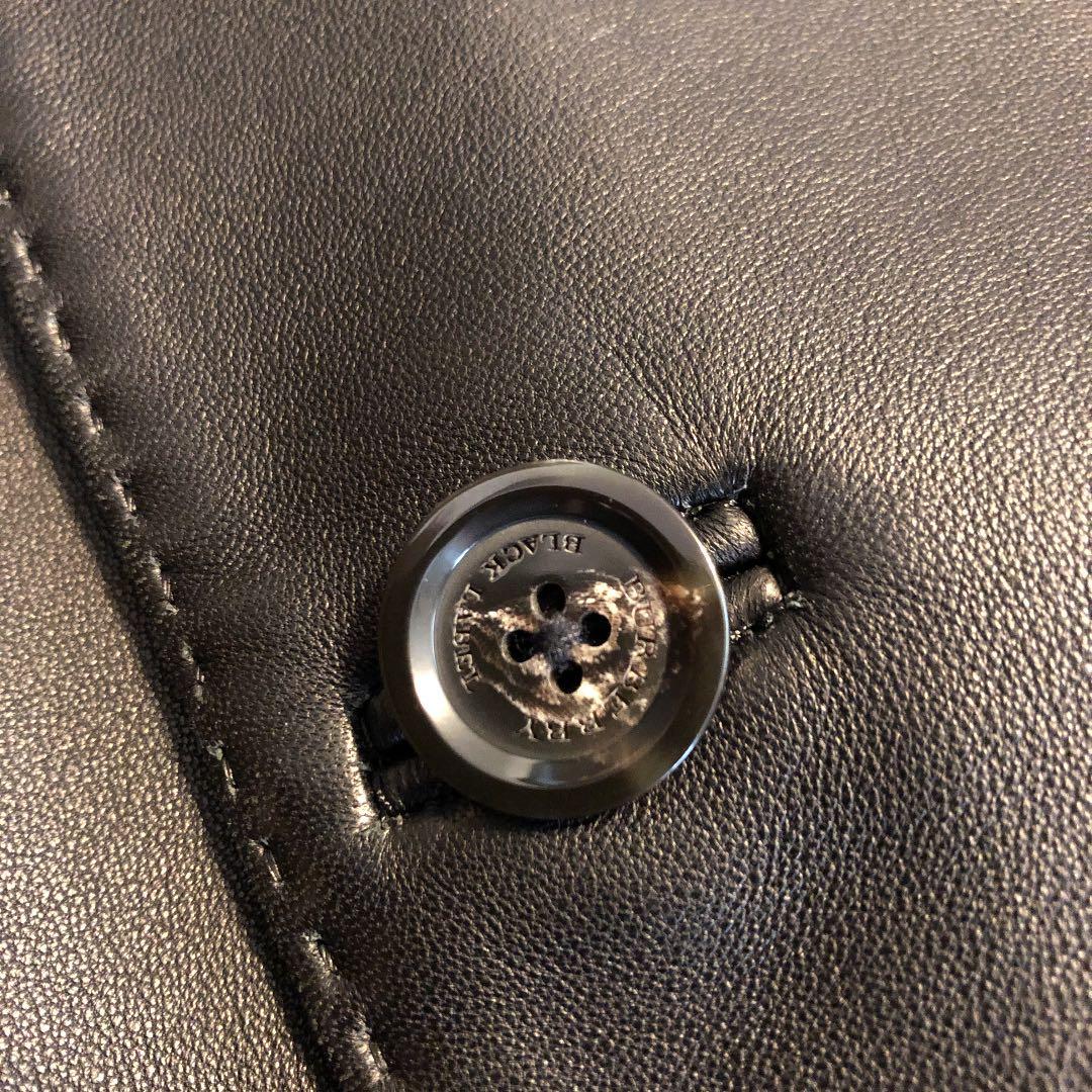 美品☆Burberry ブラックレーベル 羊革ジャケット☆☆
