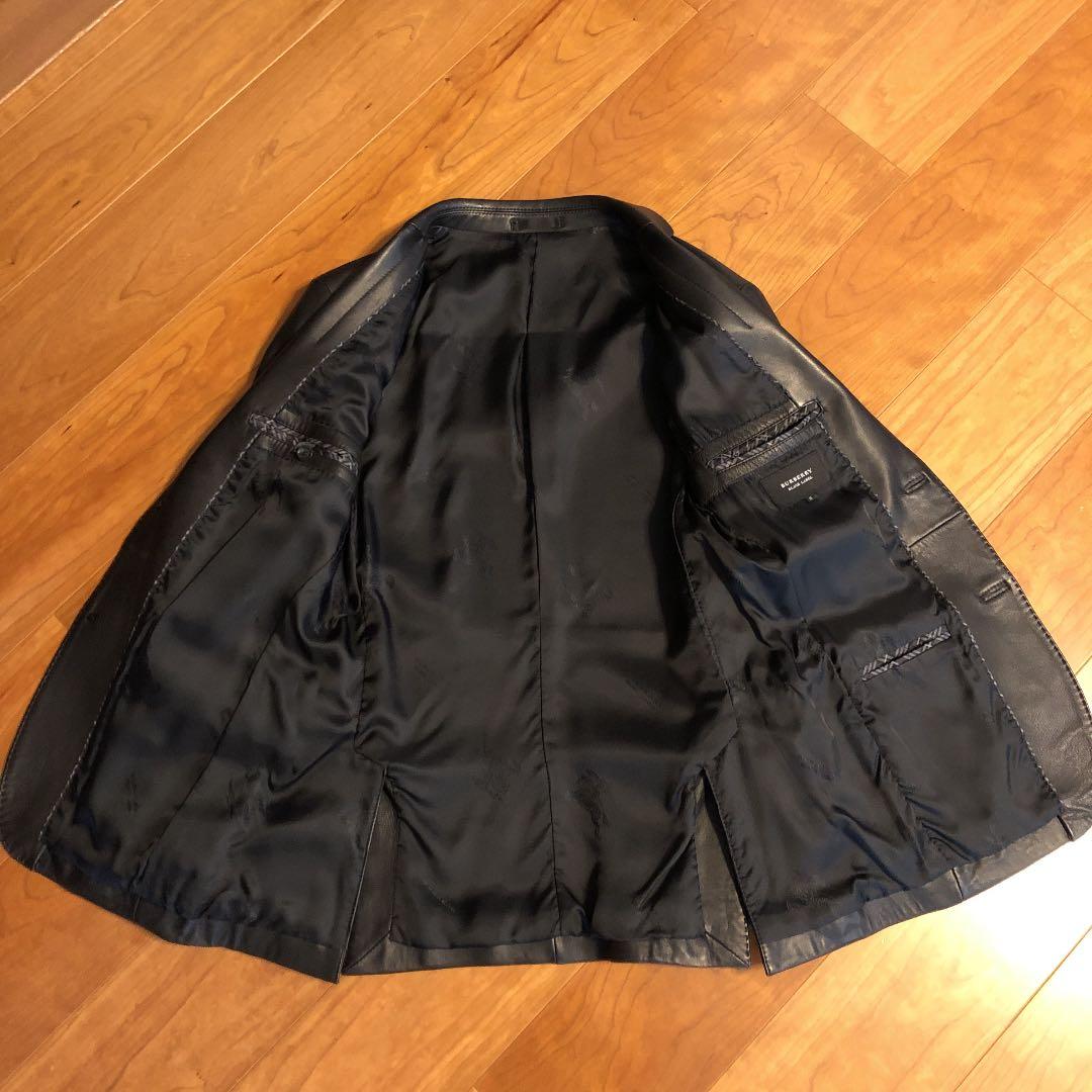美品☆Burberry ブラックレーベル 羊革ジャケット☆☆