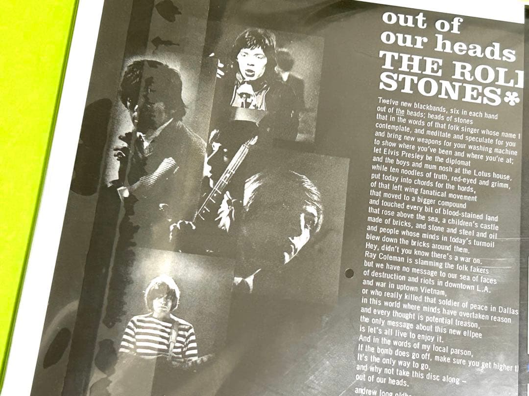 UK盤！紙ジャケSHM- CD ローリング・ストーンズ　アウトオブアワヘッズ