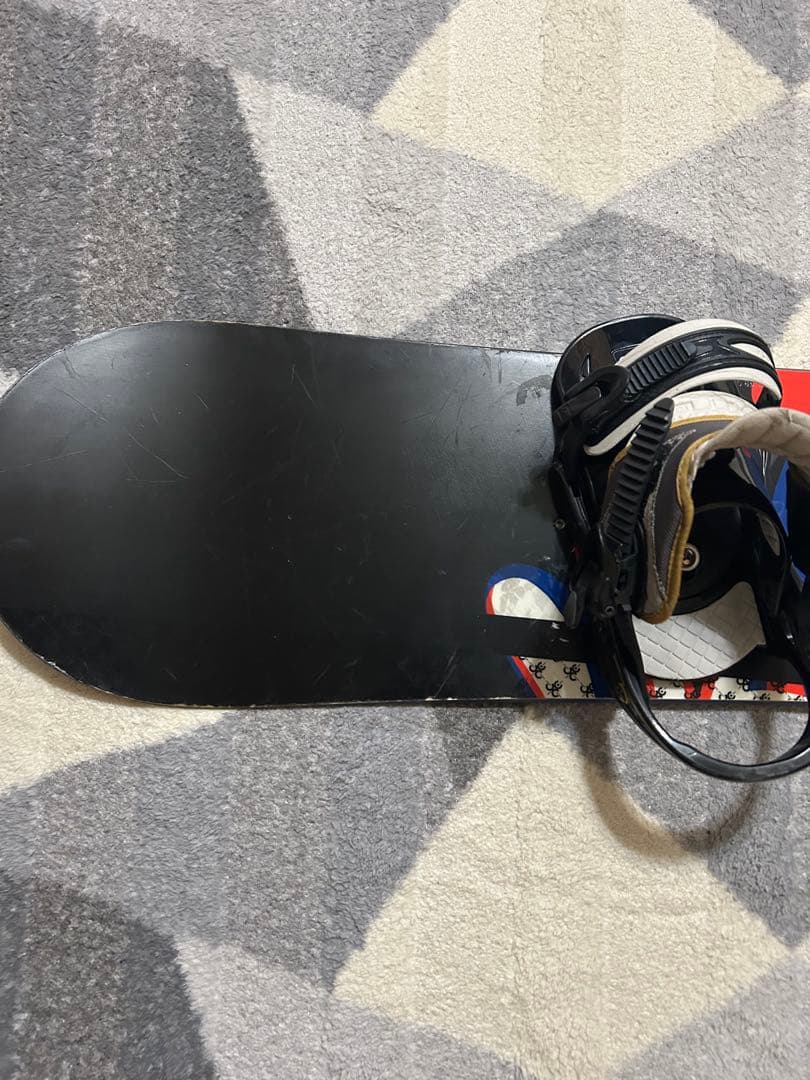 Gnu Custom 154cm スノーボード バインディング付き