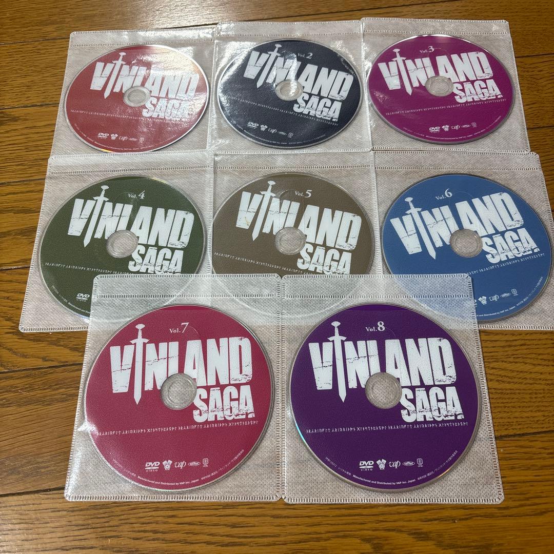 VINLAND SAGA ヴィンランド・サガ 1期＋2期 DVD 全16巻 全巻