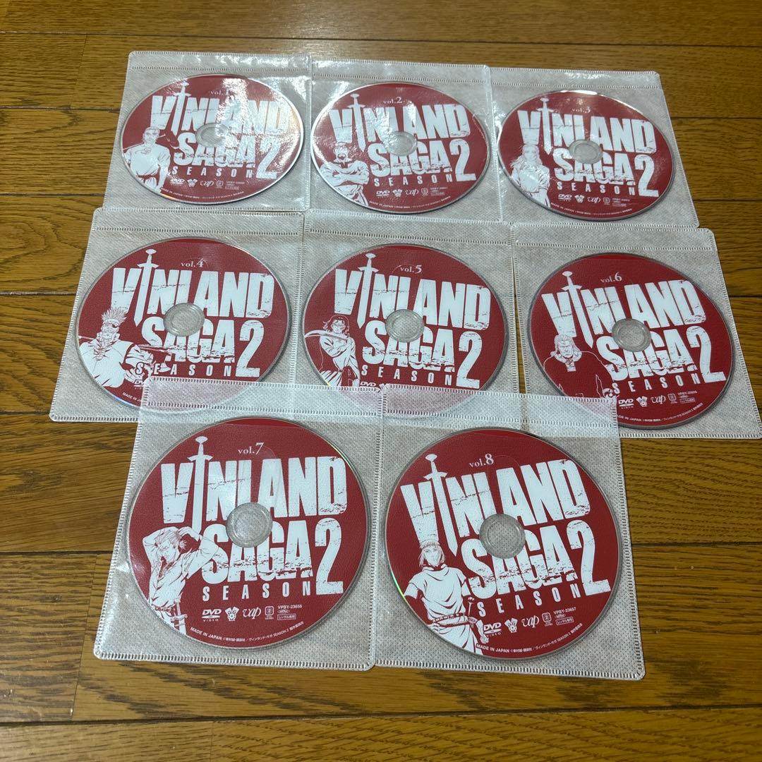 VINLAND SAGA ヴィンランド・サガ 1期＋2期 DVD 全16巻 全巻