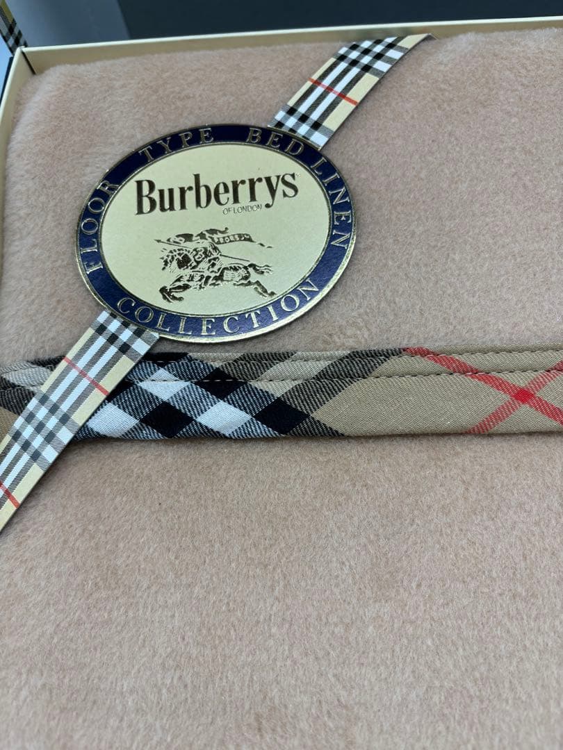 Burberrys×東京西川 高級綿毛布 新品未使用