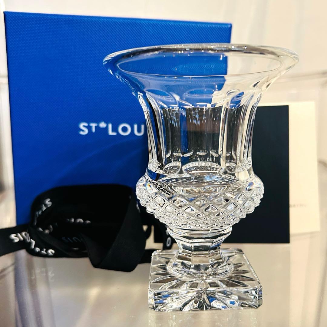 新品✨エルメス サンルイ ベルサイユ ベースTPN 花瓶 Saint-Louis