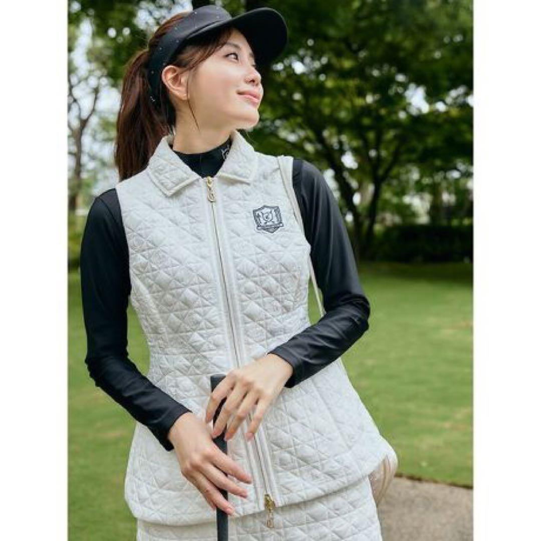新品未使用☆CELFORD GOLF キルティングベスト　36