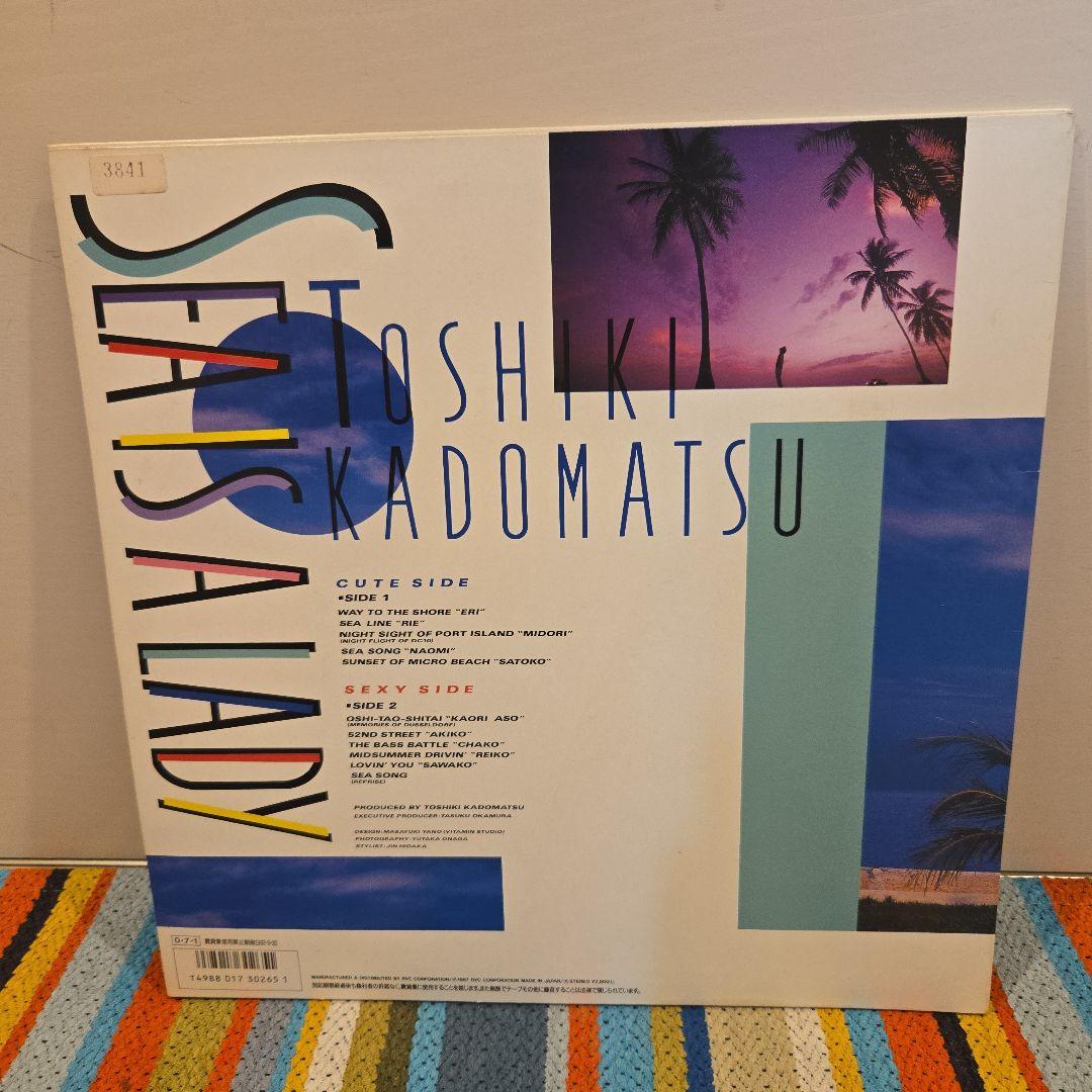 角松敏生　Sea Is A LADY レコード LP