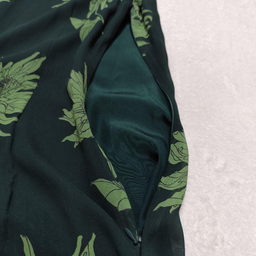 Max Mara スポーツマックス 花柄 シルクワンピース イタリア製