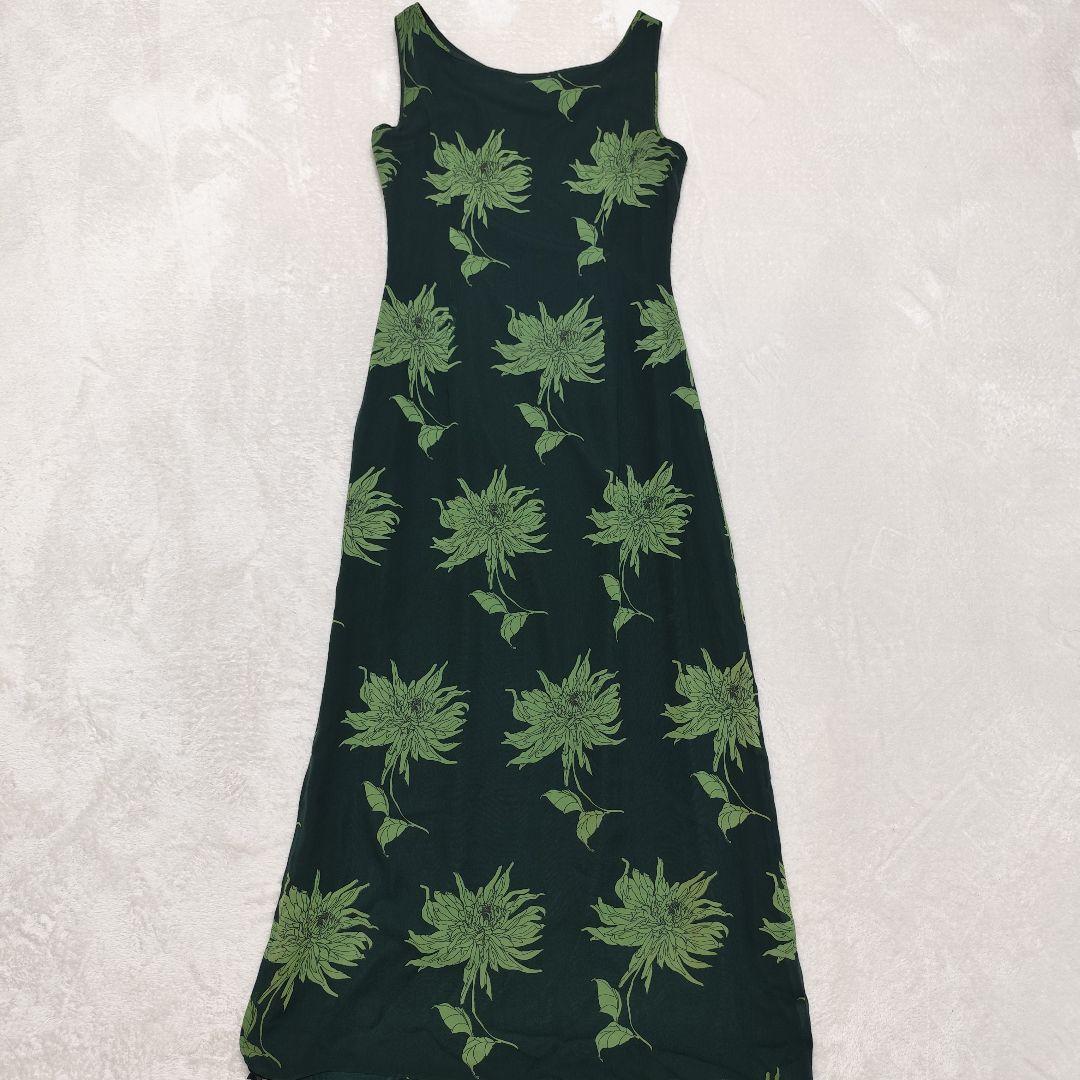 Max Mara スポーツマックス 花柄 シルクワンピース イタリア製