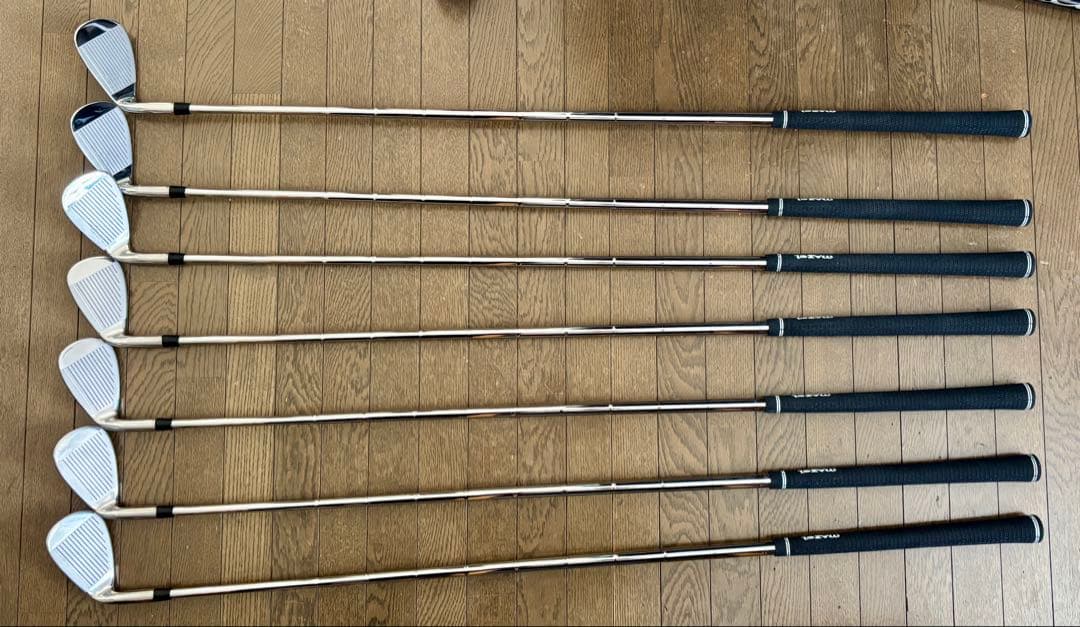 MAZELGOLF アイアン ワンレングス 6-9/PAS 7本セット