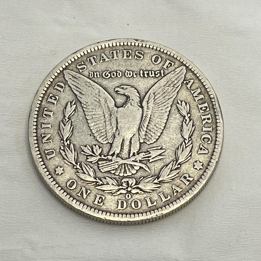 モルガンダラー1ドル銀貨　1889年　ミントマーク　O