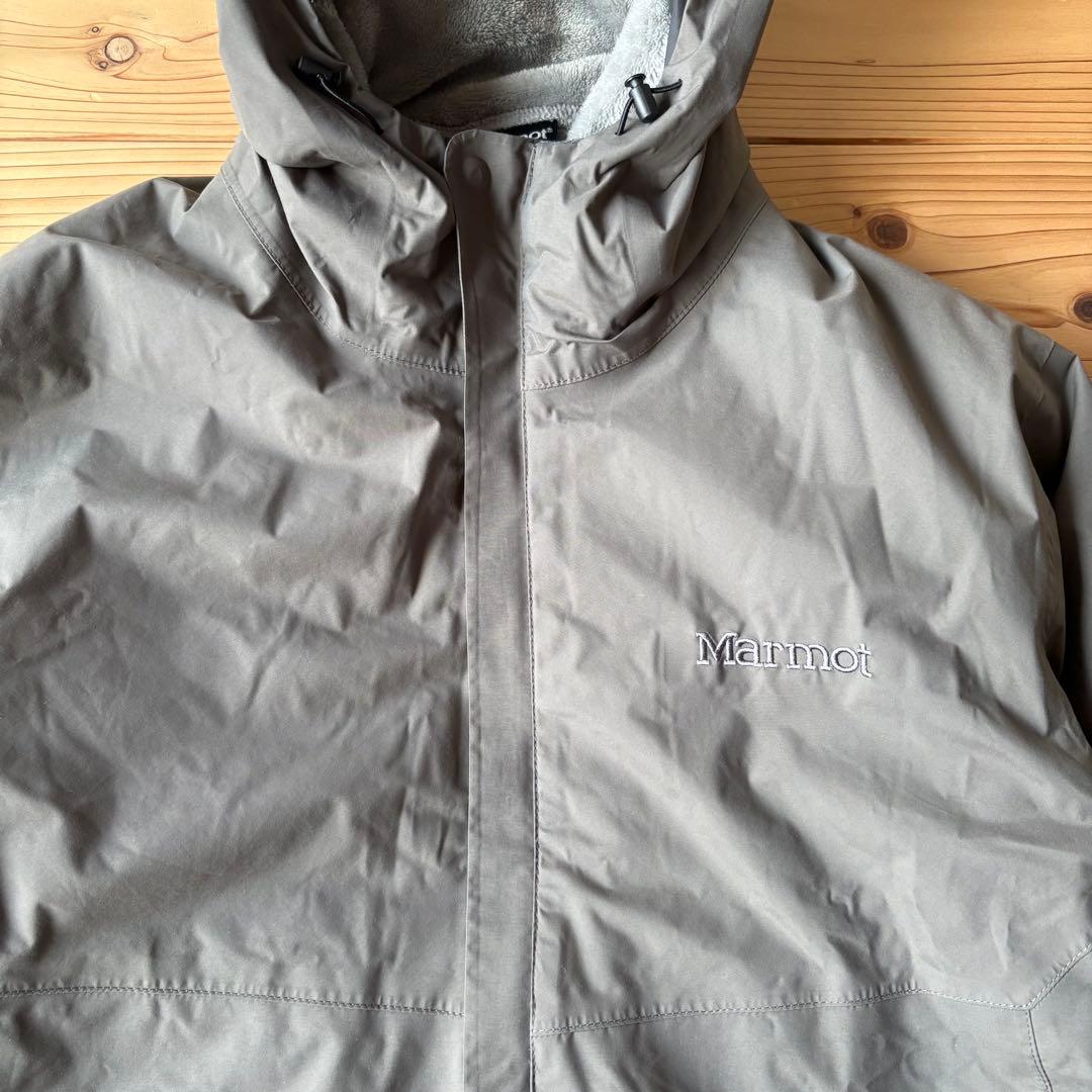 美品 Marmot マーモット マウンテンパーカー フリース 3way