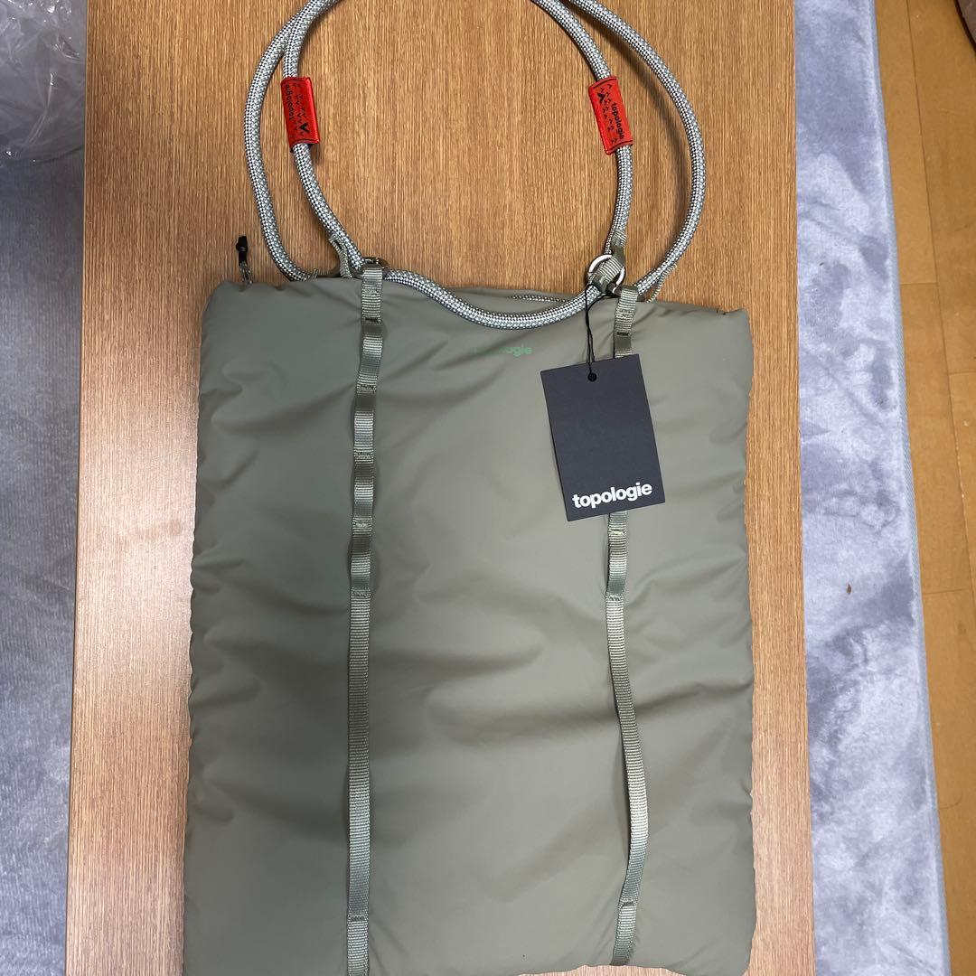 【お値下げ中】　topologie 14” Cloud Shopper カーキ