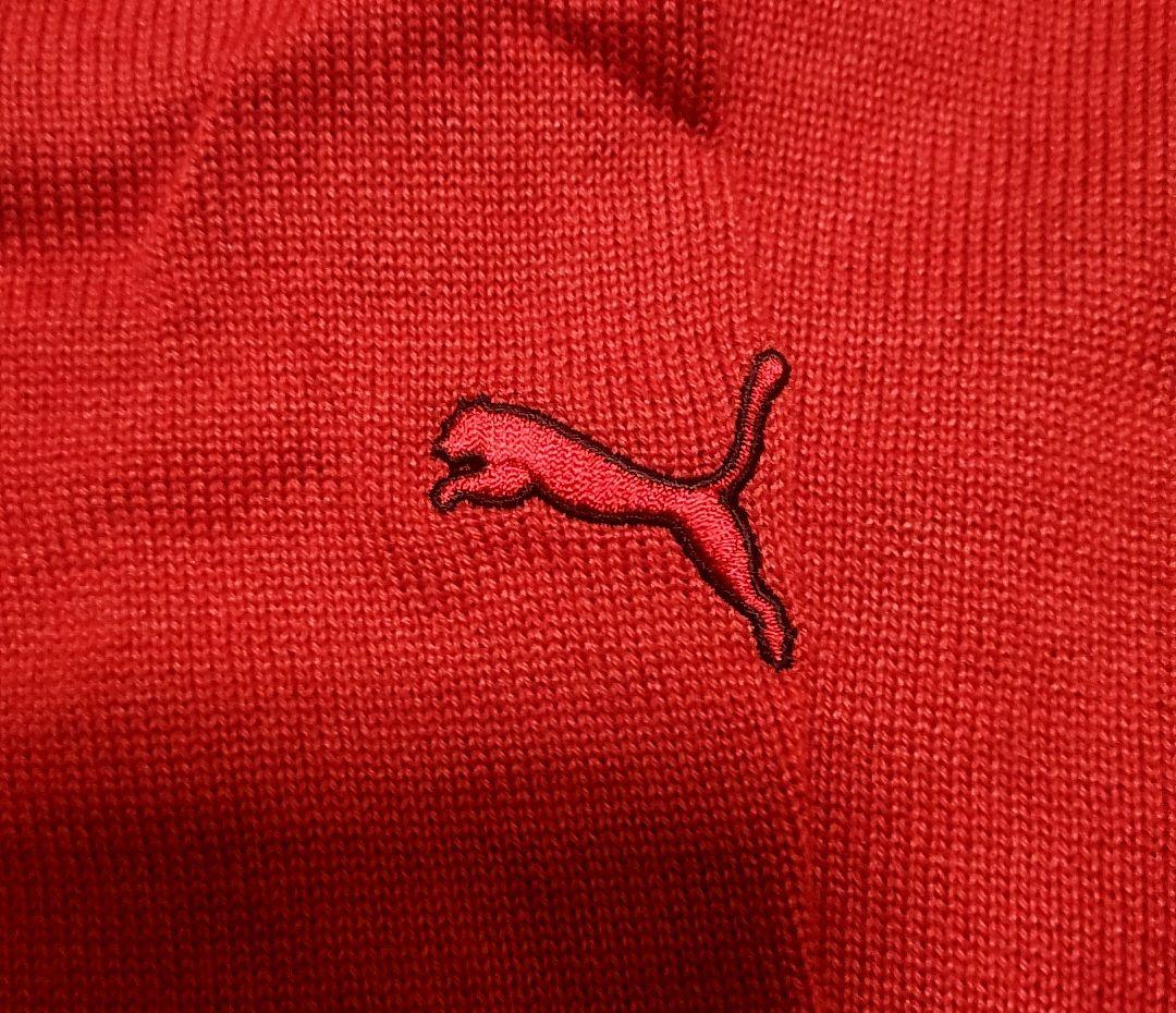 PUMA プーマ ジップアップ ニットセーター Size XO