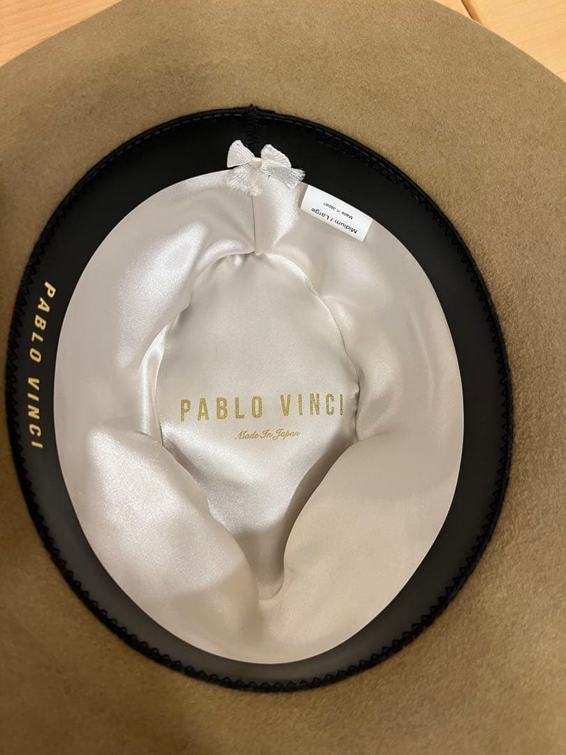 PABLO VINBCI Rabbit hat M/Lサイズ