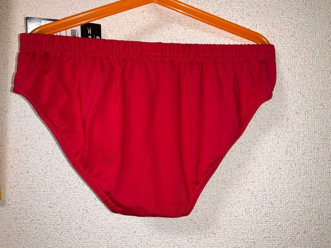 【新モデル】 MIZUNO ハイレグレーシングブルマ(赤XSサイズ)