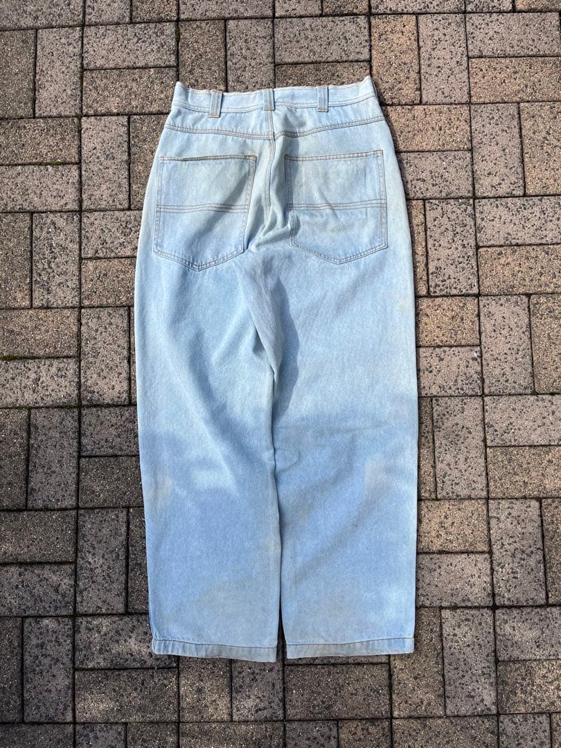 00s raton laveur ワイドバギーデニム　パンツ