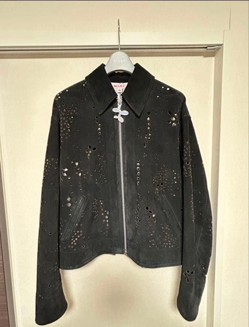 【期間限定値下げ】 MASU/GALAXY-CUT LEATHER JACKET