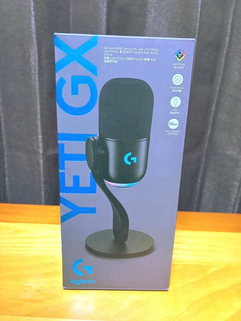 Logicool G Yeti GX ロジクール ゲーミングマイク USBマイク