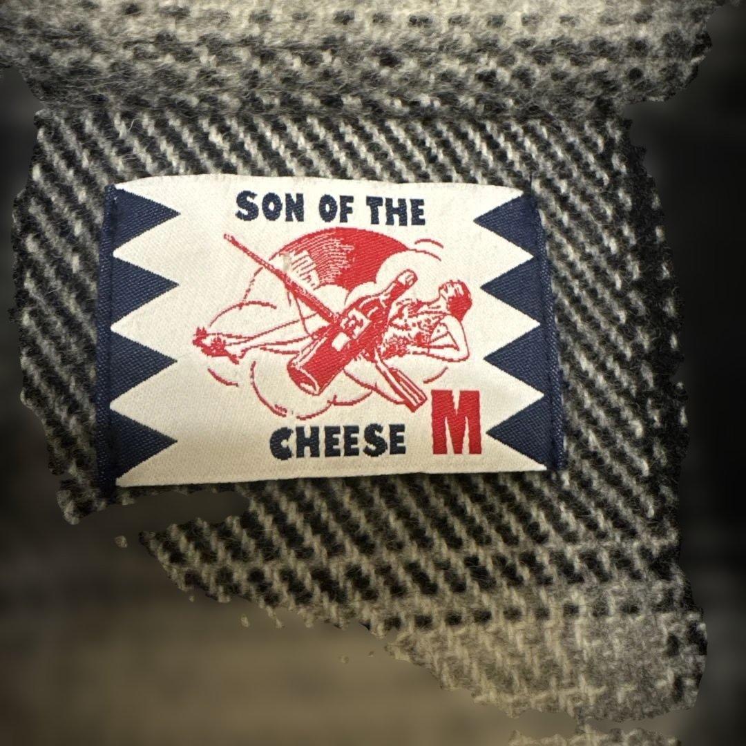 SON OF THE CHEESE ウールCPOジャケット 日本製 厚手チェック