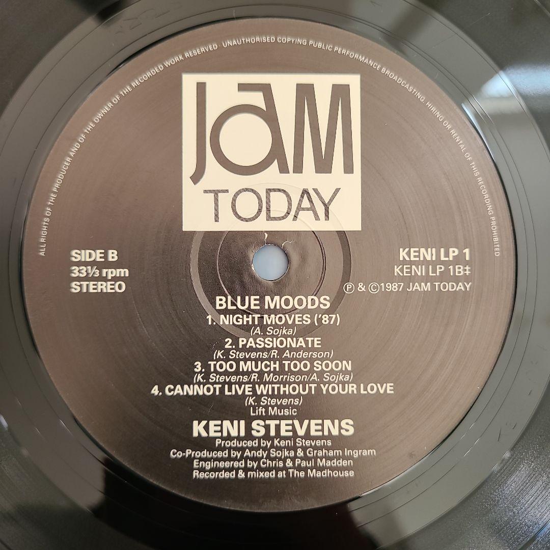 ★ＵＫオリジナル盤★KENI STEVENS / BLUE MOODS　ＬＰ