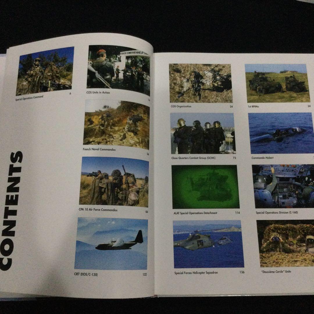 フランス軍　特殊部隊　洋書　ミリタリー　Military 飛行機　軍隊 兵士　車