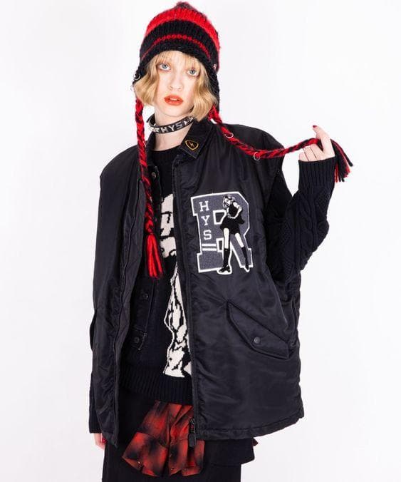 ボーダーニット帽ニットキャップ★HYSTERICGLAMOURヒステリックグラマ