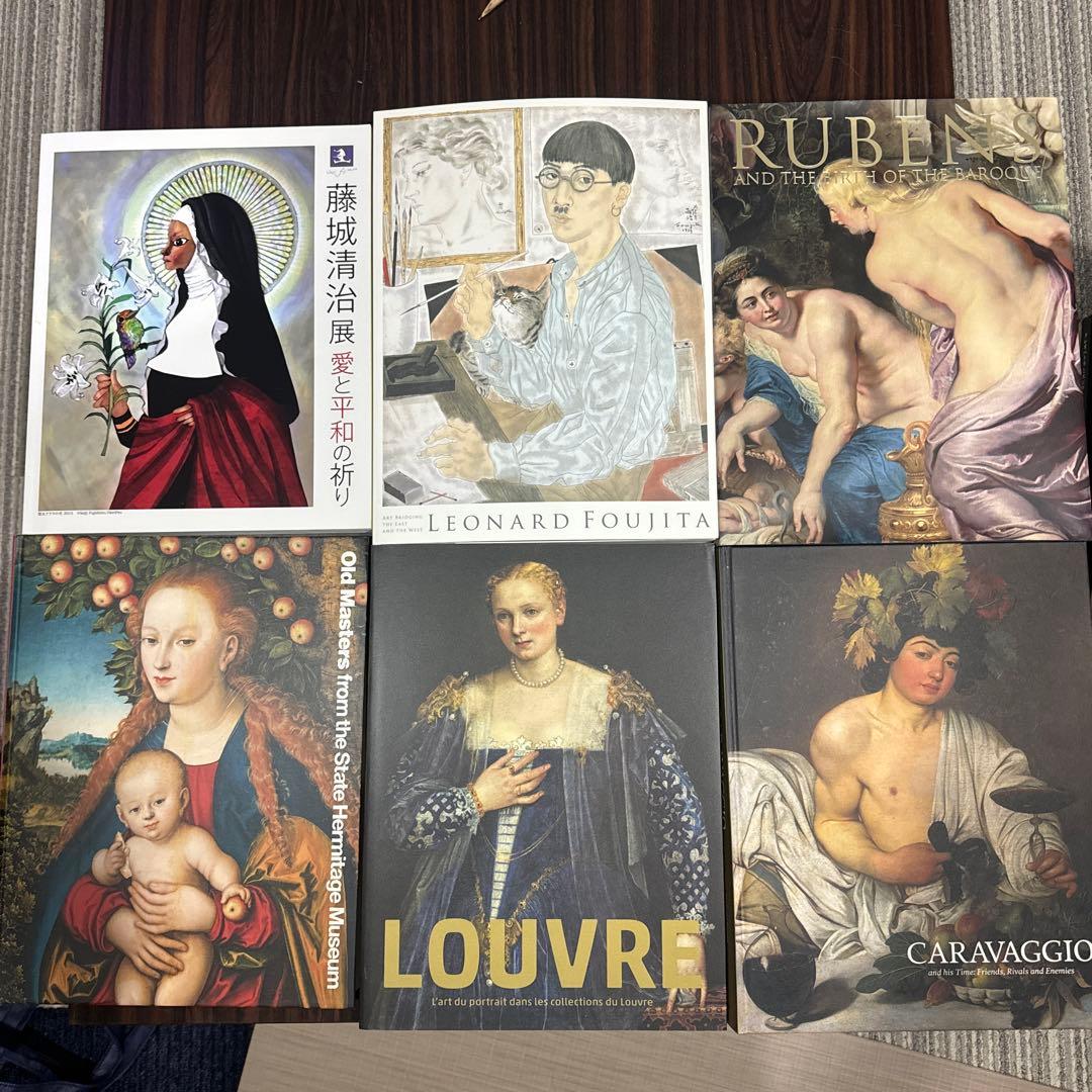 美術館展　図録24冊　まとめうり　ルーベンス、ルノアールetc...