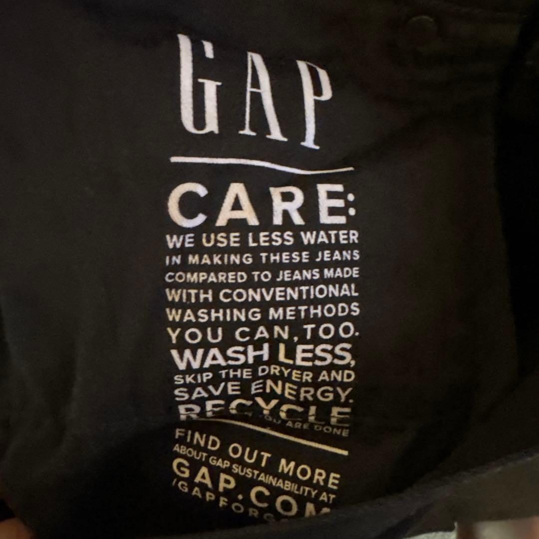 GAP エクストラバギー ブラックデニム 32/32