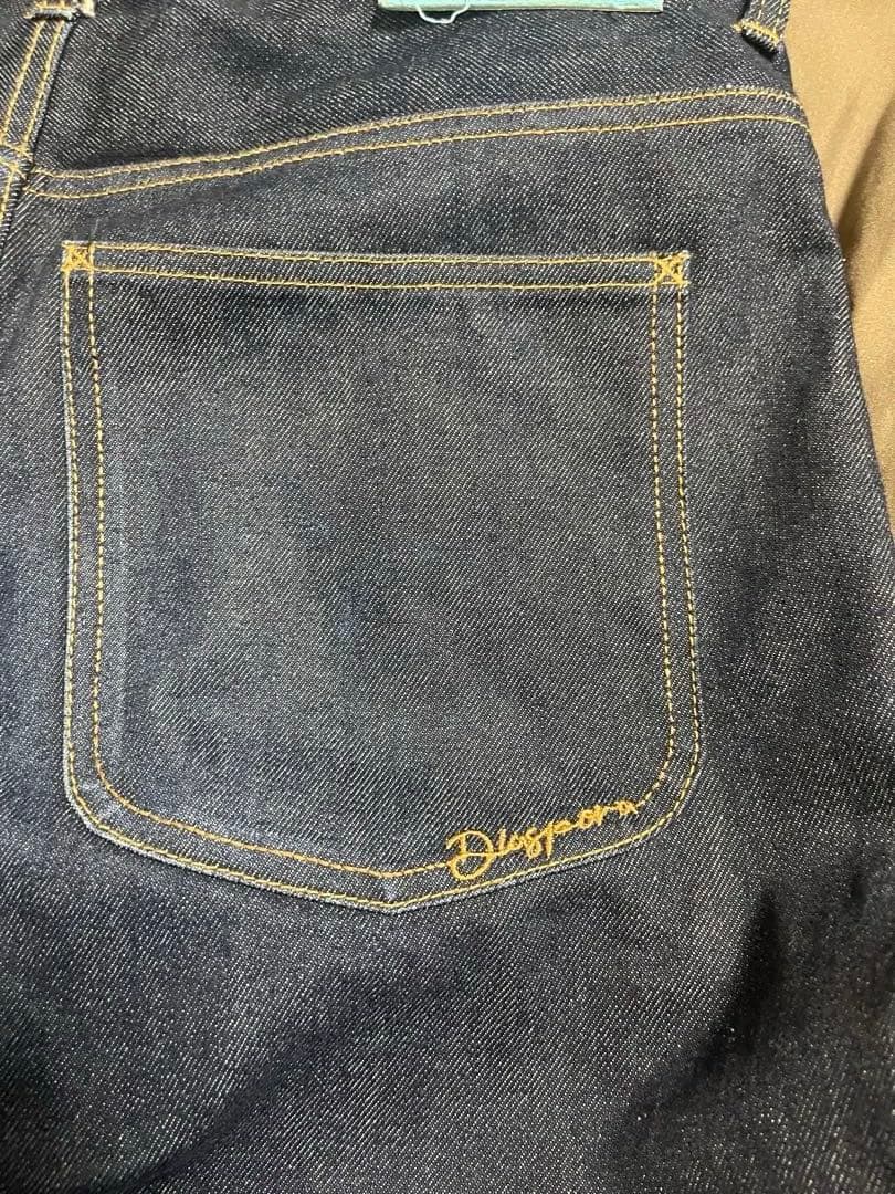 DIASPORA skateboard デニム　バギー　インディゴ　リジット