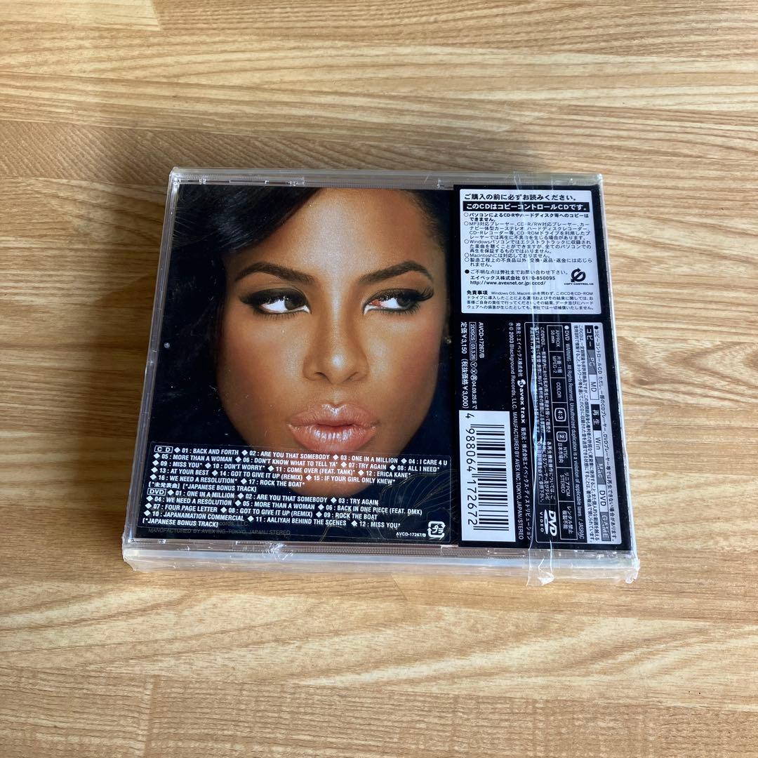 【新品・未開封】Aaliyah／I CARE 4 U◆日本盤 DVD アーリヤ