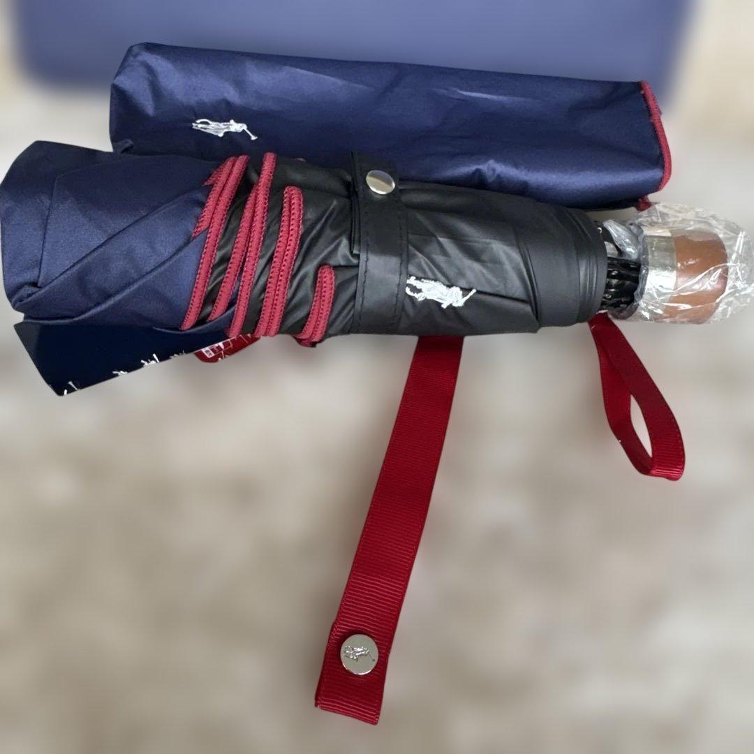 新品 ポロラルフローレン 晴雨兼用折りたたみ傘