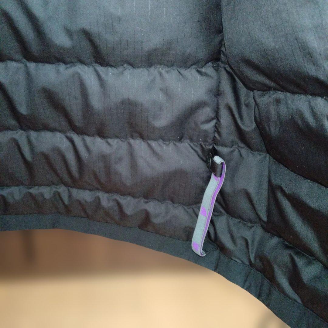THENORTHFACEノースフェイスパープルレーベルナナミカダウンカーディガン