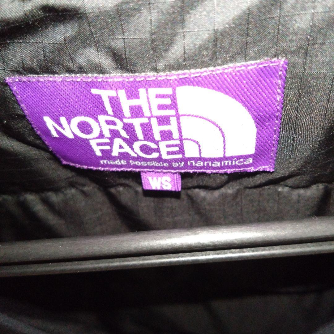 THENORTHFACEノースフェイスパープルレーベルナナミカダウンカーディガン