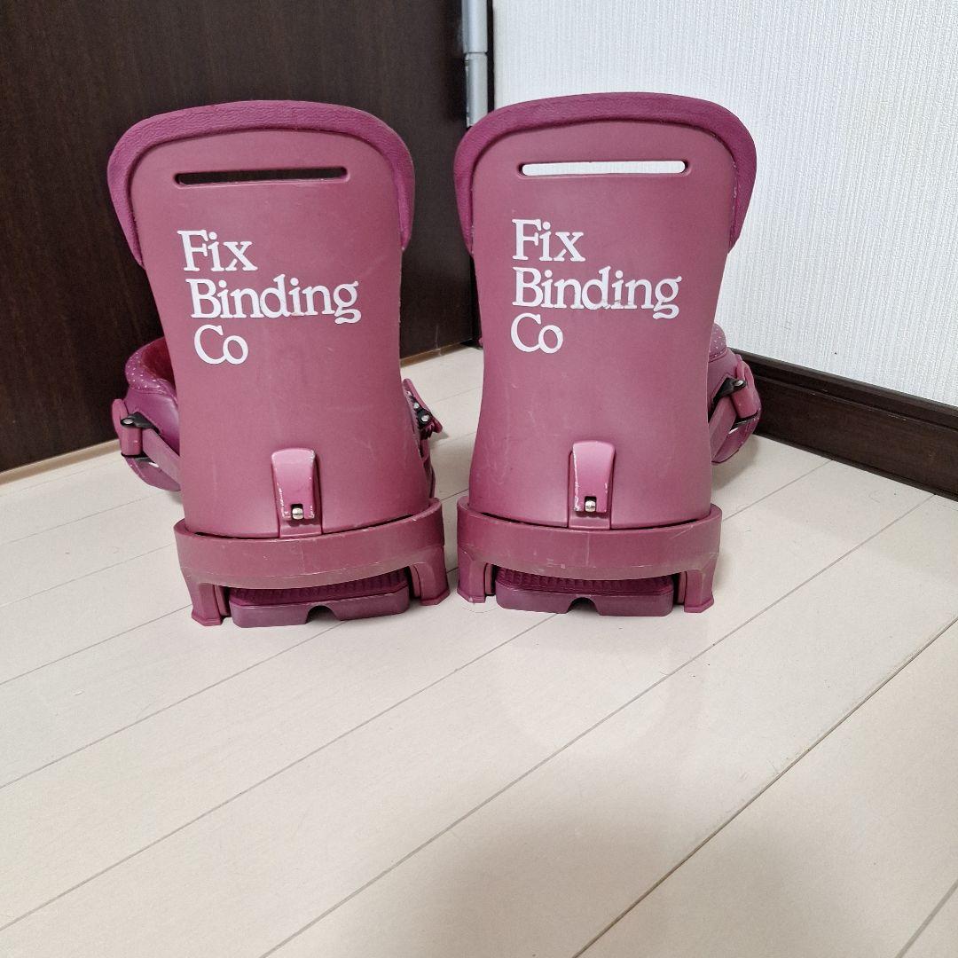 Fix Binding Co スノーボードビンディング パープル　Mサイズ美品