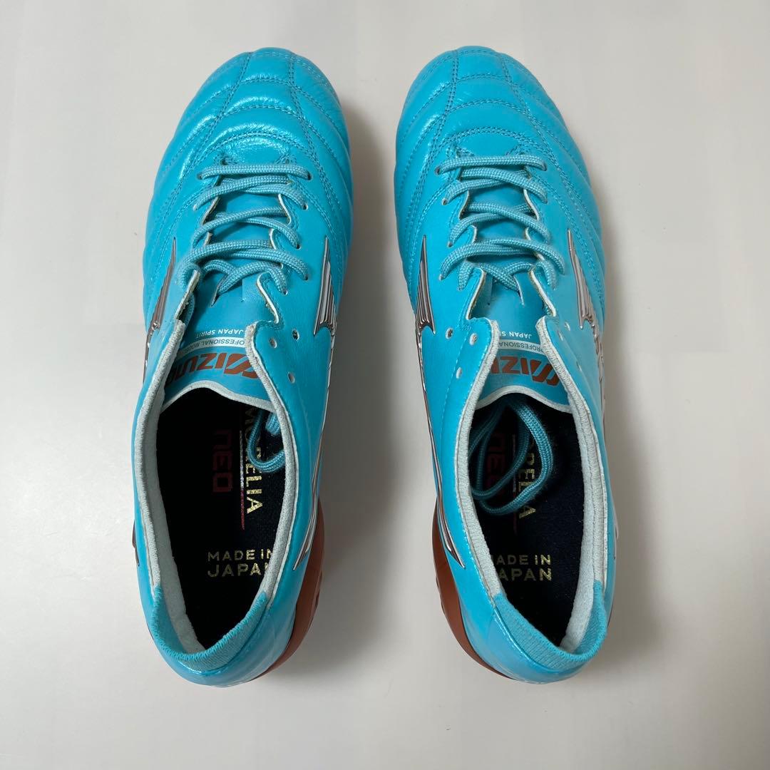 モレリアネオ3 JAPAN アジュールブルー 25.5 新品