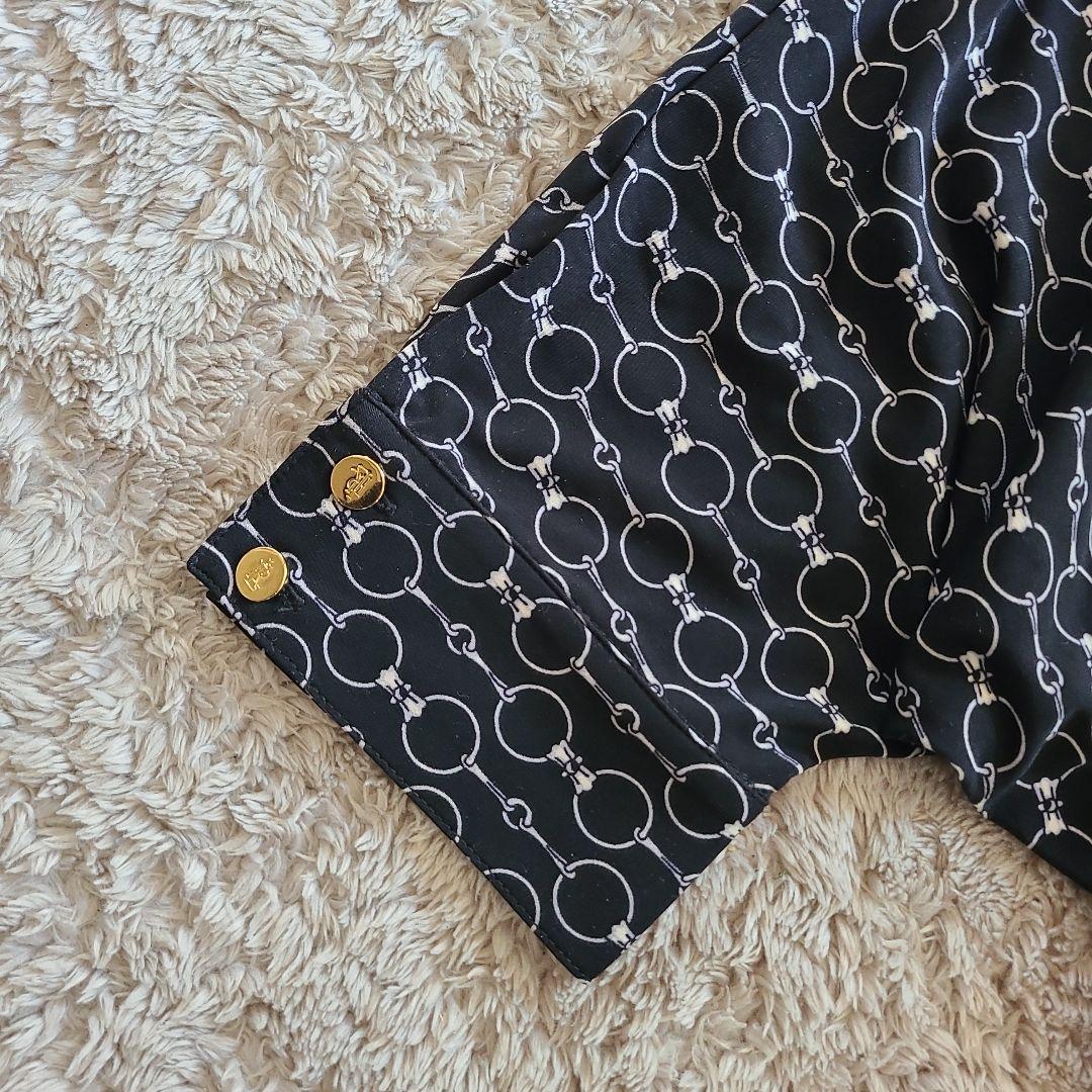RALPH LAUREN ホースビット ロングワンピース シャツ 金ボタン
