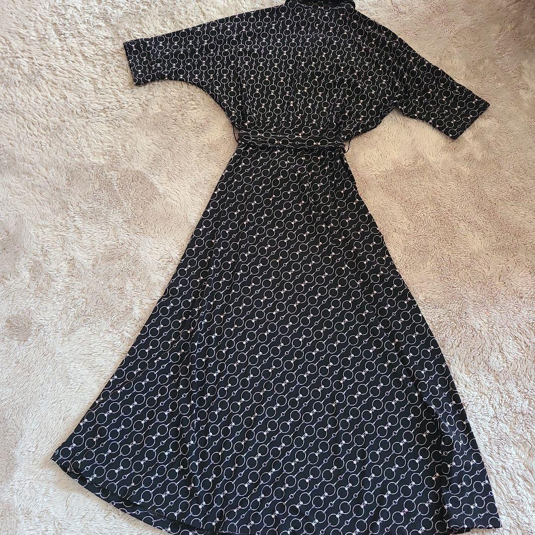 RALPH LAUREN ホースビット ロングワンピース シャツ 金ボタン