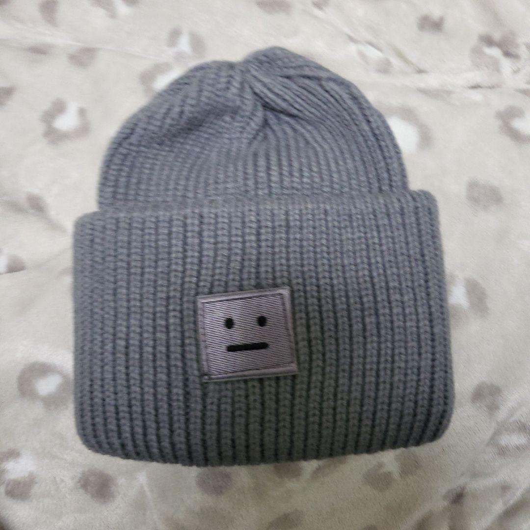 acne studios アクネ グレー ビーニー メンズ レディース ニット帽