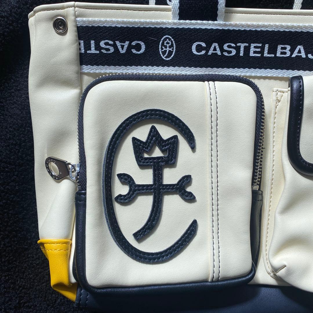 CASTELBAJAC ロゴポケット トートバッグ　ドミネ　ミニトートバッグ