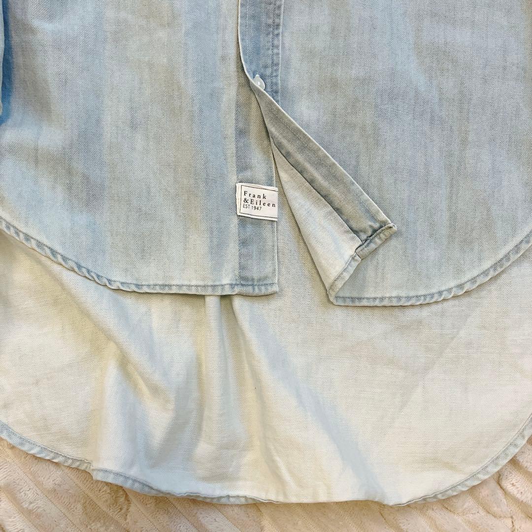 Frank&Eileen デニムスキッパーシャツ 長袖 サイズS グラデーション