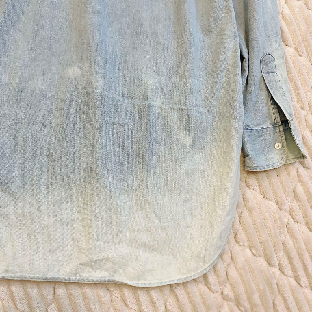 Frank&Eileen デニムスキッパーシャツ 長袖 サイズS グラデーション