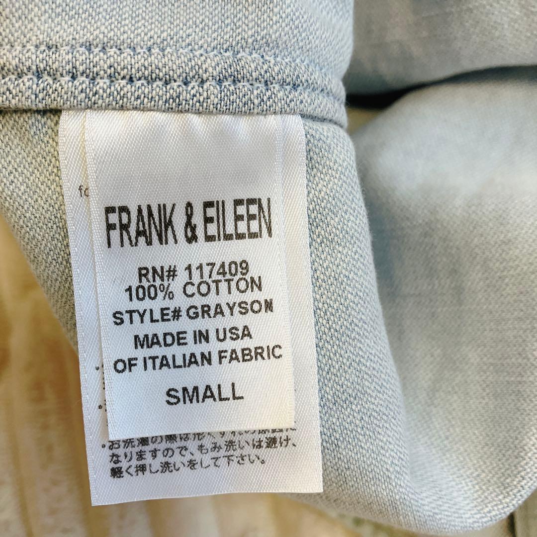 Frank&Eileen デニムスキッパーシャツ 長袖 サイズS グラデーション