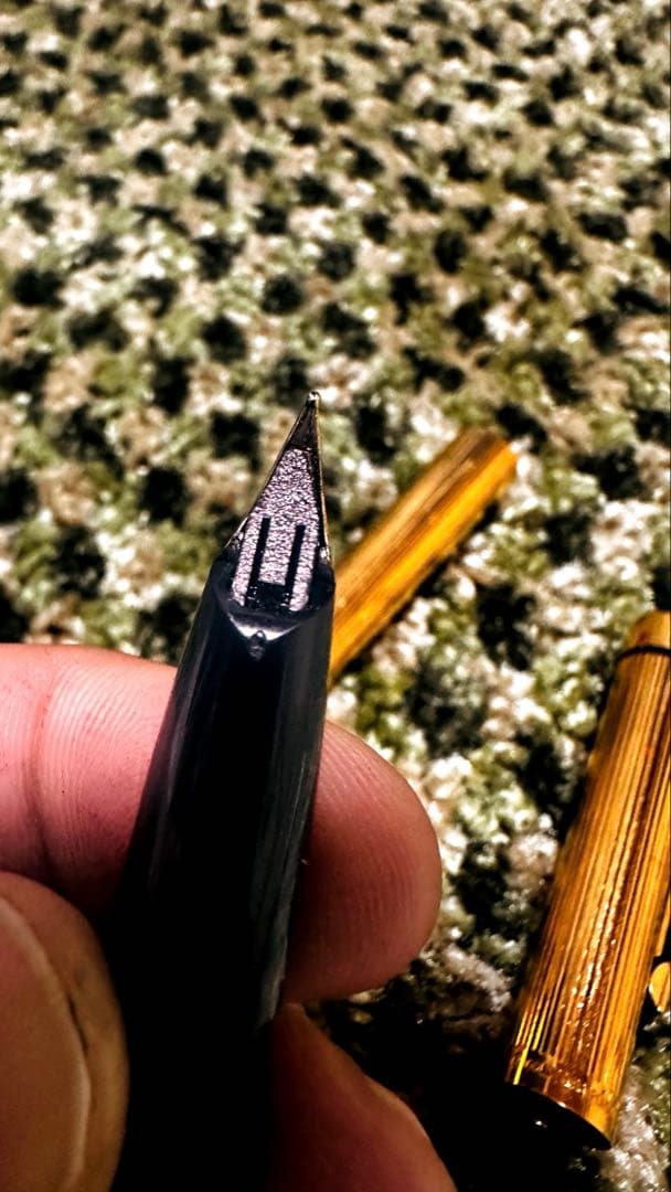 金 14K 585 Sheaffer USA エレガントな万年筆 ゴールドペン先