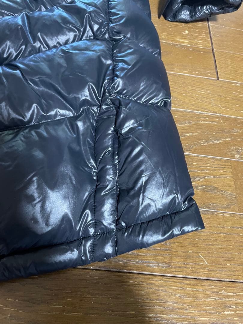 adidas フード付きダウンコート 黒　　ブラック　アディダス